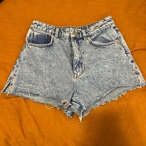 Denim Zara shorts!